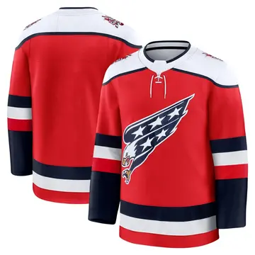 Men's Blank Washington Capitals Premium Red ＃ Alternate 2025 Jersey