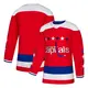 Youth Blank Washington Capitals Authentic Red ＃ Alternate Jersey